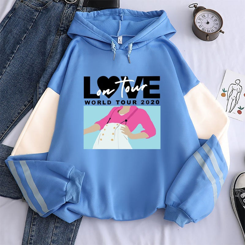 Arlenne Printed Fleece Hoodie