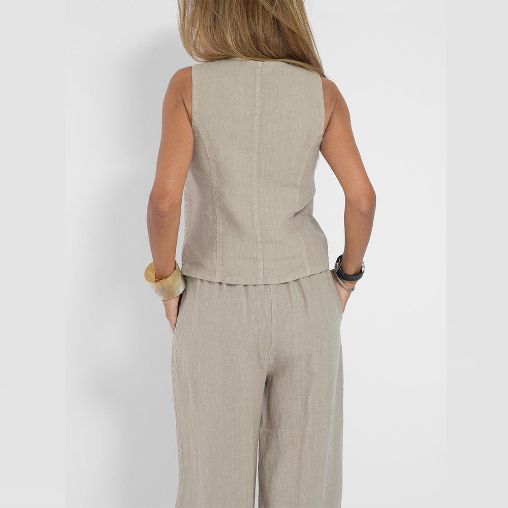 Savina Summer Vest Suit
