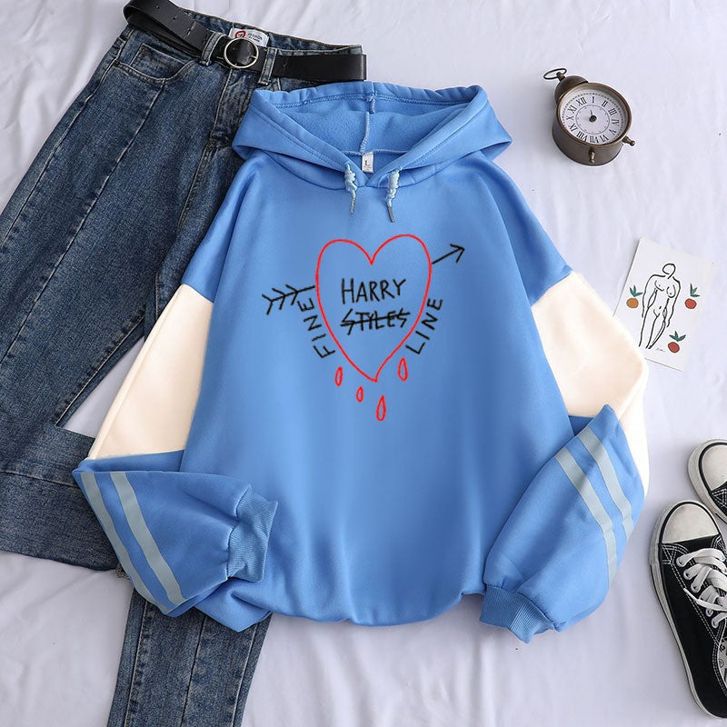 Arlenne Printed Fleece Hoodie