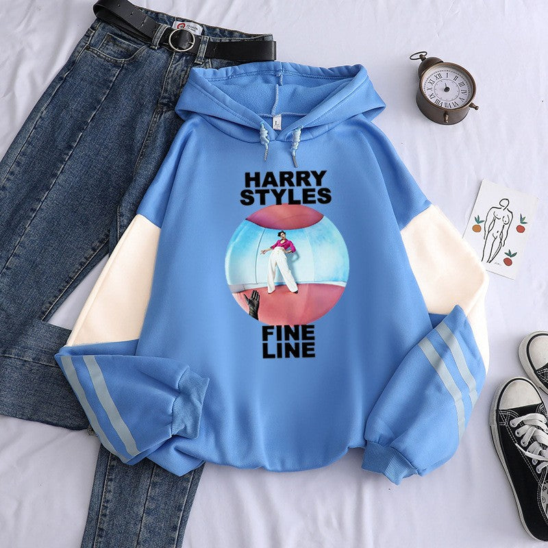 Arlenne Printed Fleece Hoodie