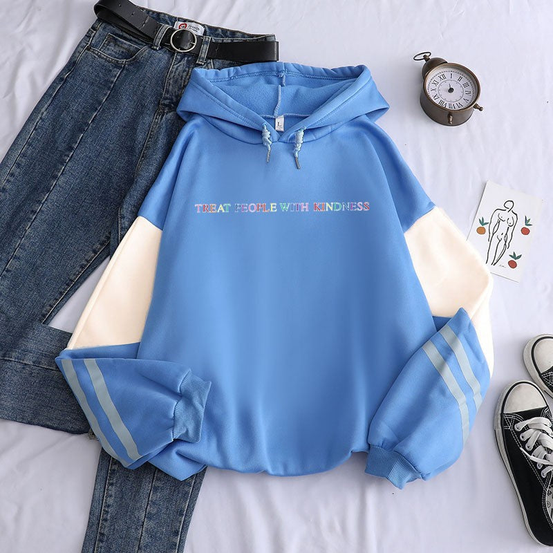 Arlenne Printed Fleece Hoodie