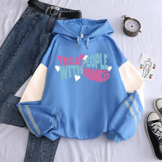 Arlenne Printed Fleece Hoodie