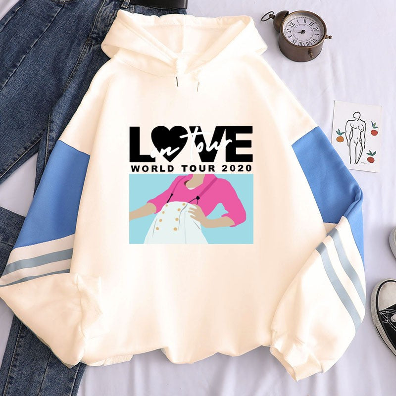 Arlenne Printed Fleece Hoodie