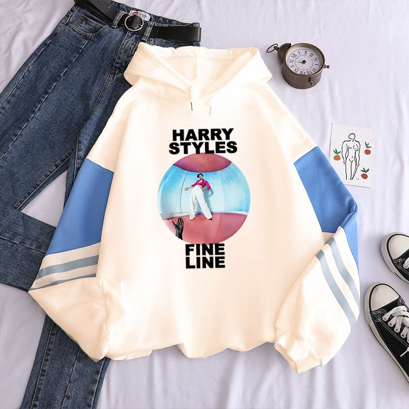 Arlenne Printed Fleece Hoodie